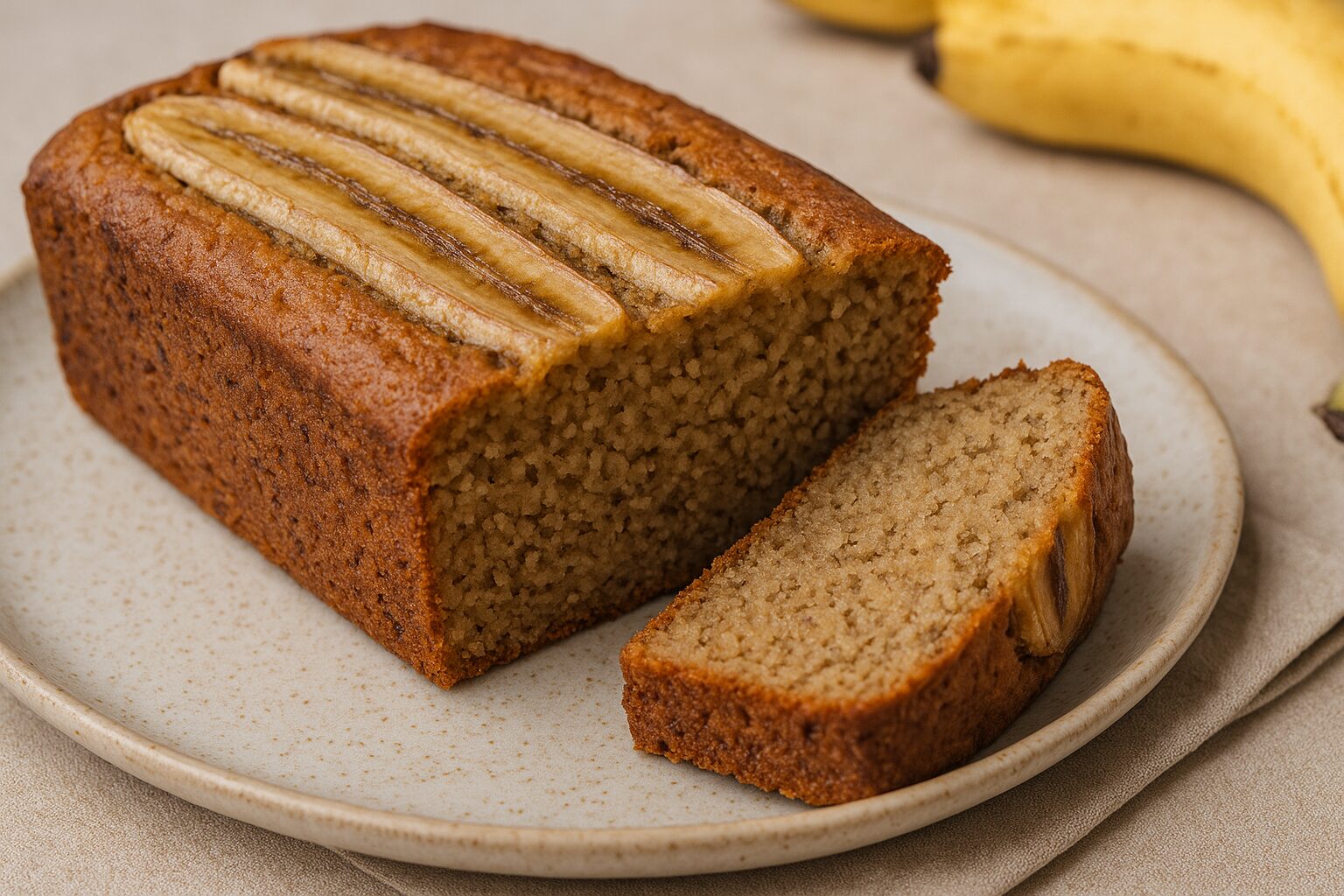 Bolo de Banana Sem Glúten e Sem Lactose: Fácil, Saudável e Feito no Liquidificador